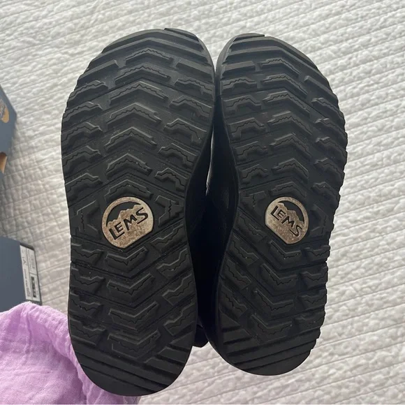 Lems Chelsea Tuff Black Ankle Boots - Picture 3 of 7